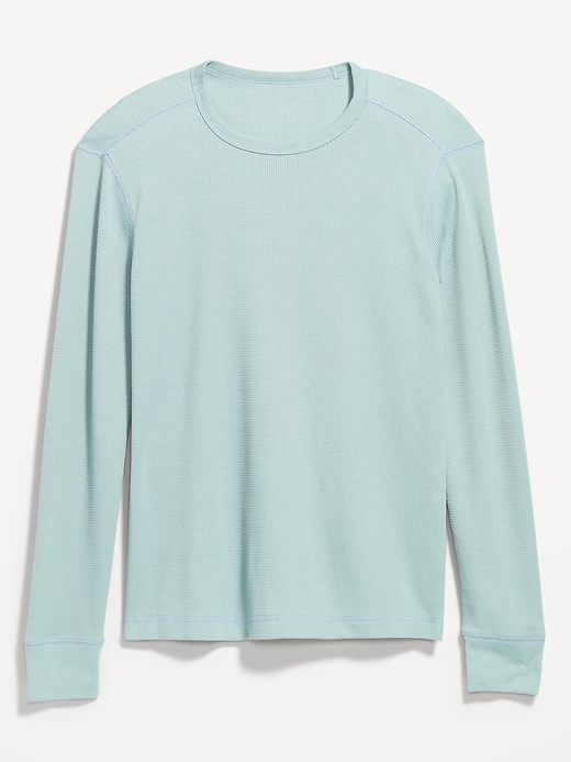 L'image numéro 4 présente T-shirt en tricot gaufré