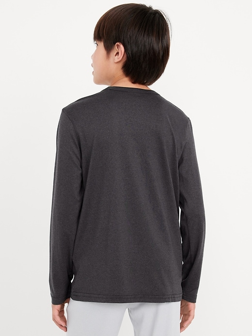 Image number 2 showing, CloudMotion Long-Sleeve Performance T-Shirt for Boys