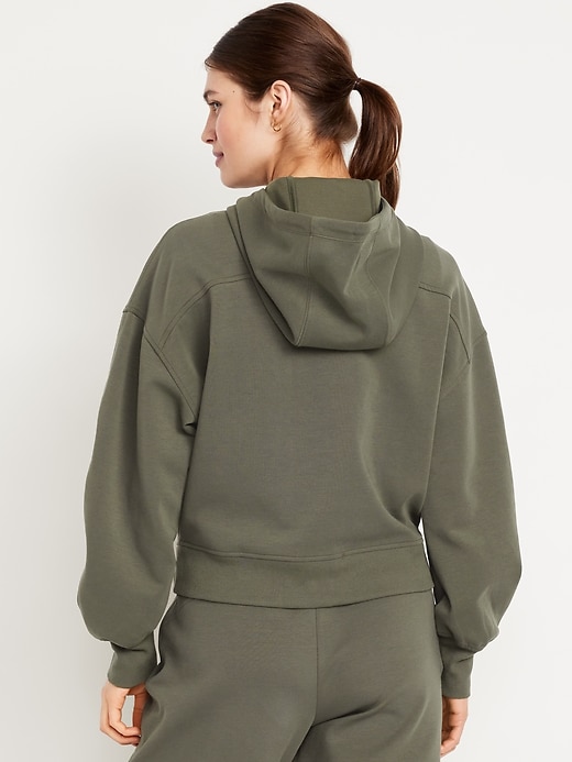 Image number 8 showing, Dynamic Fleece Half-Zip Hoodie Sweatshirt