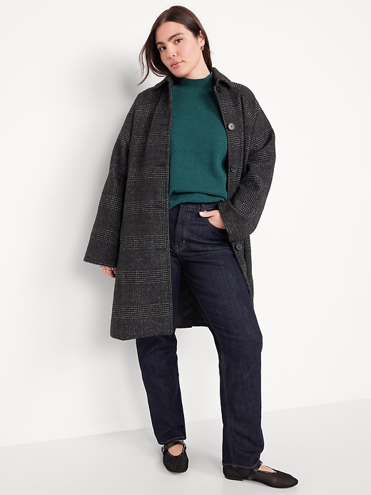 Image number 3 showing, Cozy Mock-Neck Tunic Sweater