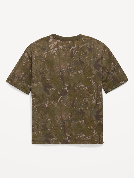 Image number 3 showing, Short-Sleeve Oversized Pocket T-Shirt for Boys