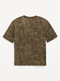 Image number 3 showing, Short-Sleeve Oversized Pocket T-Shirt for Boys