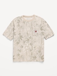 Image number 1 showing, Short-Sleeve Oversized Pocket T-Shirt for Boys