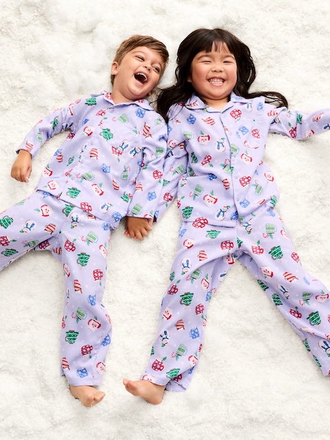 Pyjama à motif unisexe pour tout-petit et bébé