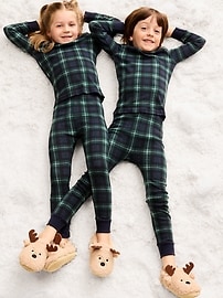 Image number 1 showing, Printed Snug-Fit Pajama Set for Toddler & Baby