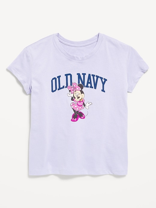Image number 1 showing, Disney© Minnie Mouse Logo-Graphic T-Shirt for Girls