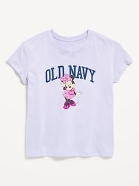 Image number 1 showing, Disney© Minnie Mouse Logo-Graphic T-Shirt for Girls
