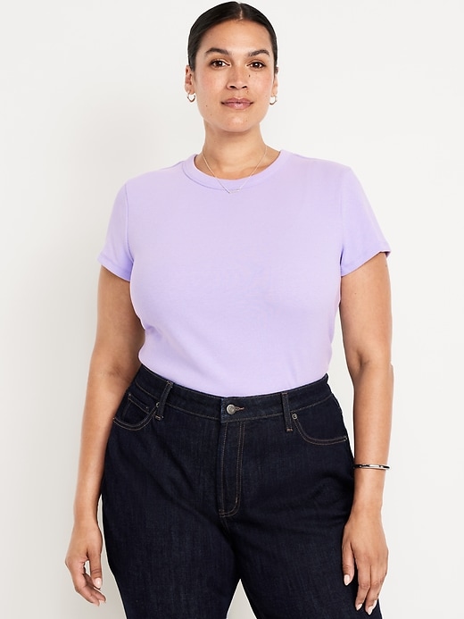Image number 6 showing, Snug Crop T-Shirt