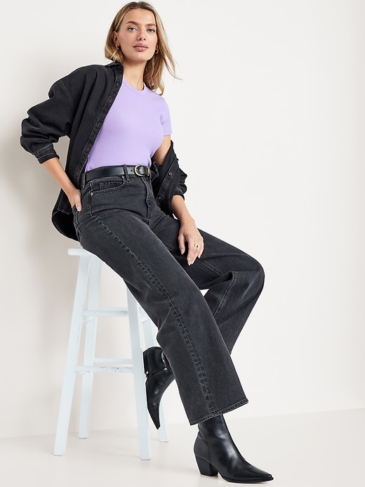 Image number 3 showing, Snug Crop T-Shirt