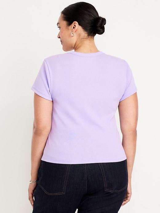 Image number 7 showing, Snug Crop T-Shirt