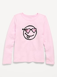 L'image numéro 1 présente T-shirt à manches longues et à imprimé pour fille