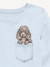 L'image numéro 2 présente T-shirt à manches longues et à imprimé pour fille