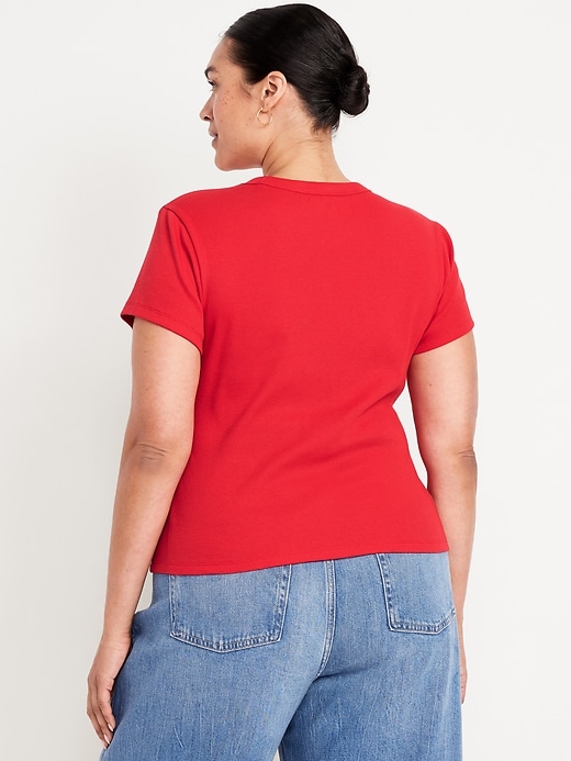 Image number 7 showing, Snug Crop T-Shirt