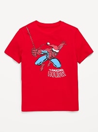 Image number 1 showing, Marvel™ Spider-Man Gender-Neutral Graphic T-Shirt for Kids