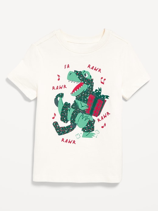 Image number 1 showing, Short-Sleeve Unisex Graphic T-Shirt for Toddler