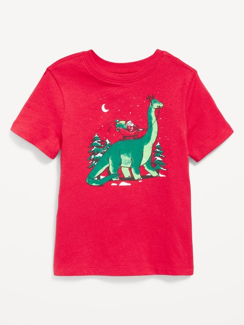 Short-Sleeve Unisex Graphic T-Shirt for Toddler - Robbie Red