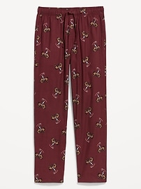 L'image numéro 3 présente Pantalon de pyjama en flanelle à motif pour homme