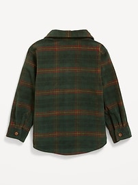 L'image numéro 2 présente Chemise à poche à manches longues en velours côtelé pour tout-petit garçon