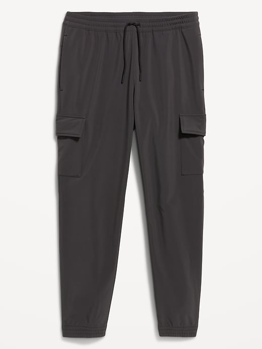 Image number 3 showing, Cozy-Lined Tech Woven Cargo Joggers