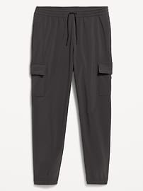 Image number 3 showing, Cozy-Lined Tech Woven Cargo Joggers