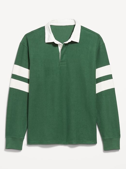 Image number 4 showing, Plush Rugby Polo