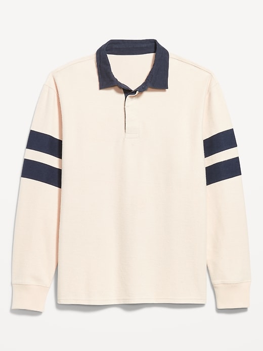 Image number 4 showing, Plush Rugby Polo