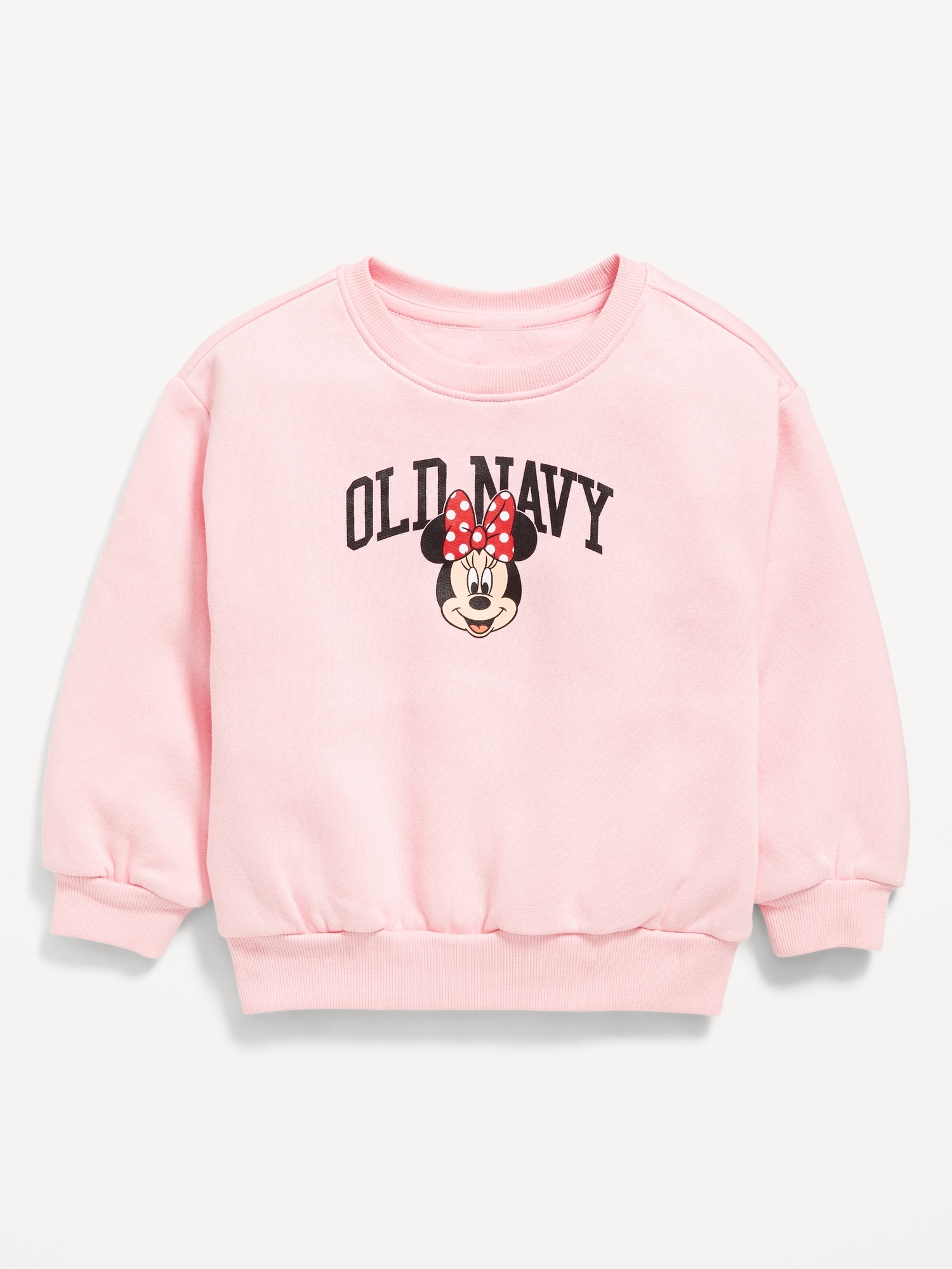 Disney© Minnie Mouse Logo-Graphic Sweatshirt for Toddler Girls