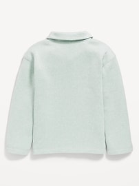Image number 4 showing, Sweater-Fleece Quarter-Zip Tunic for Girls