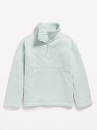 Image number 3 showing, Sweater-Fleece Quarter-Zip Tunic for Girls