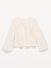 Image number 2 showing, CozePlush Long-Sleeve Top for Girls