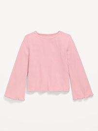 Image number 2 showing, CozePlush Long-Sleeve Top for Girls