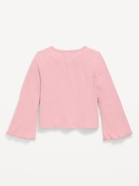 Image number 3 showing, CozePlush Long-Sleeve Top for Girls