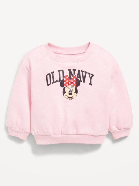 Chandail en coton ouaté à logo Disney© imprimé pour bébé - Minnie Mouse