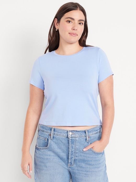 L'image numéro 4 présente T-shirt complice court