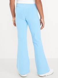 Image number 2 showing, High-Waisted PowerChill Crossover Flared Leggings for Girls