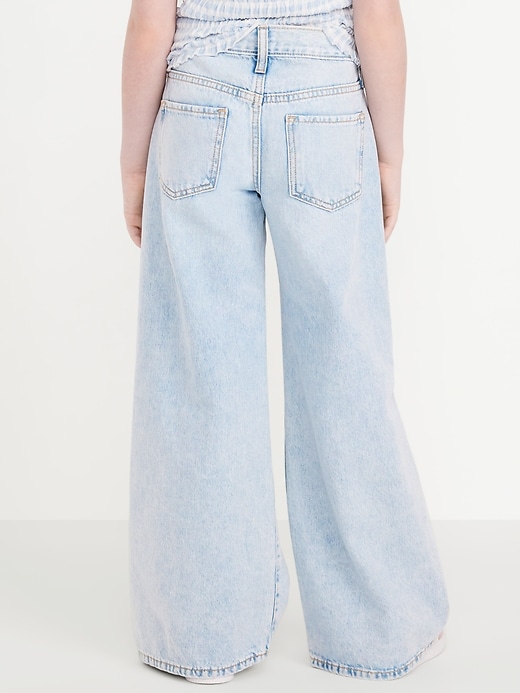 View large product image 2 of 5. Mid-Rise Super Baggy Wide-Leg Jeans for Girls