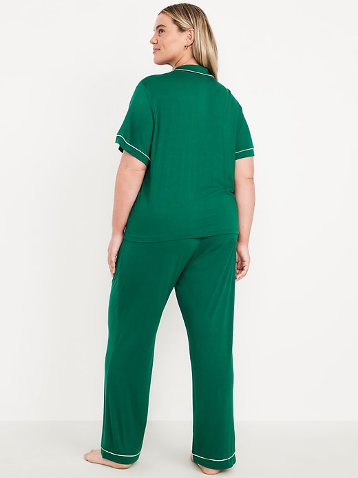 Image number 8 showing, Sunday Sleep Knit Jersey Pant Set
