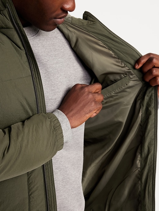 Image number 6 showing, Water-Resistant Hooded Puffer Jacket