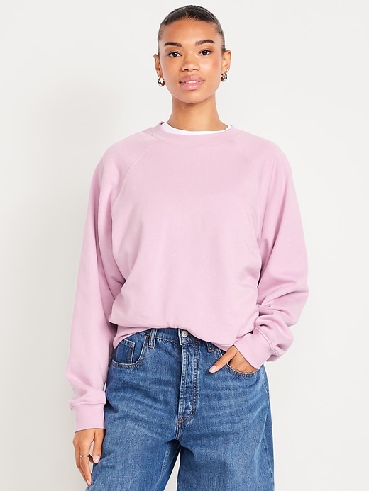 Image number 1 showing, SoComfy Oversized Raglan Sweatshirt