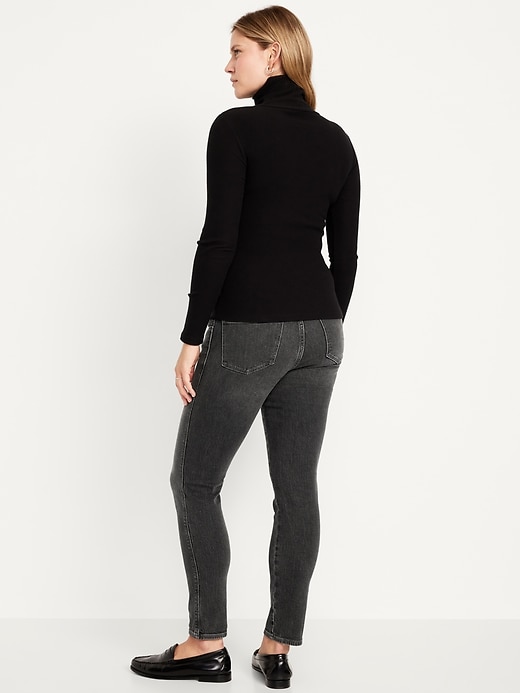 Image number 2 showing, Maternity Full-Panel Vintage Slim Jeans