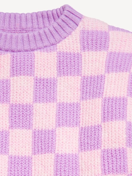 Image number 4 showing, SoSoft Printed Crew-Neck Sweater Dress for Girls