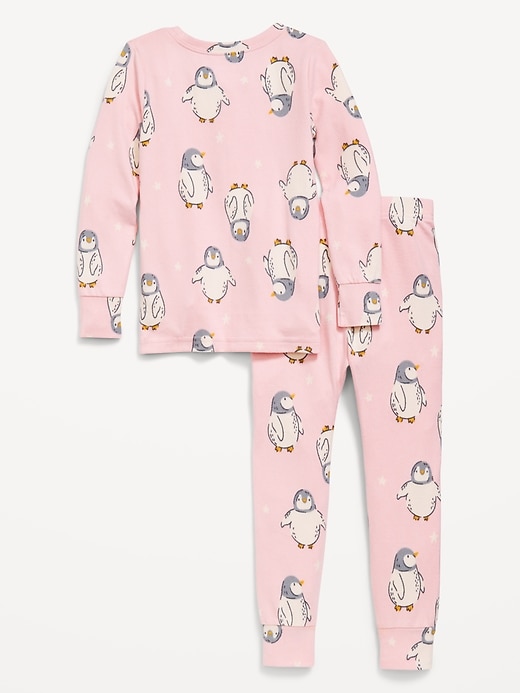 L'image numéro 2 présente Pyjama ajusté à motif pour tout-petit et bébé