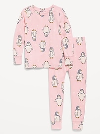 L'image numéro 1 présente Pyjama ajusté à motif pour tout-petit et bébé