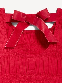 Image number 4 showing, Short-Sleeve Smocked Top for Girls