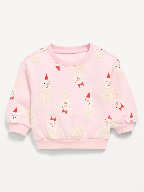 Long-Sleeve Graphic Sweatshirt for Baby - Snowman