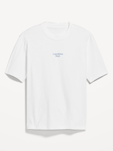 Heavyweight Crew-Neck Graphic T-Shirt - Expedition Dept.