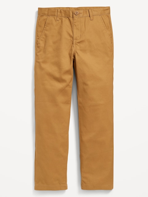 Uniform Straight Leg Pants for Boys - Bandolier Brown