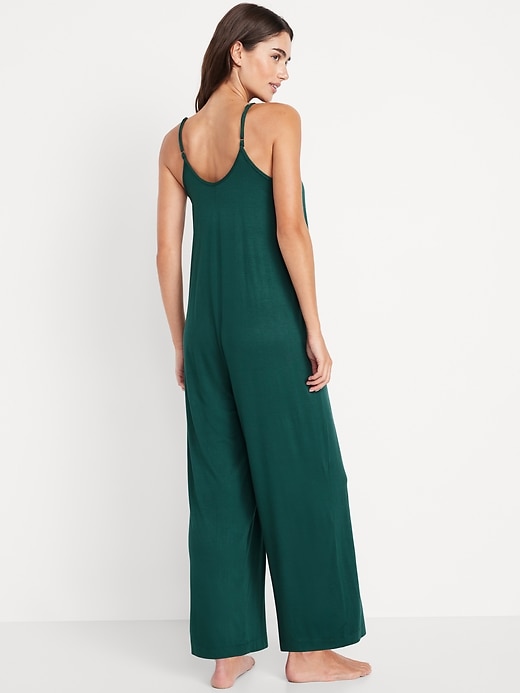 Image number 2 showing, Sunday Sleep Knit Jersey Jumpsuit