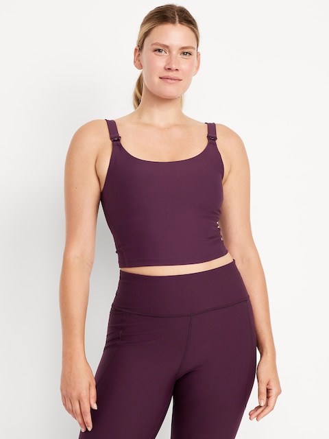 Maternity PowerSoft Nursing Sports Bra - Dark Sepia