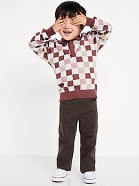 Image number 1 showing, Straight-Leg Built-In Flex Jeans for Toddler Boys